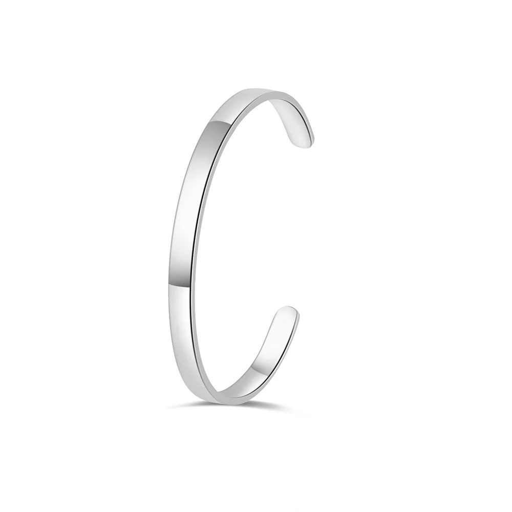 Custom Engraved Bangle Bracelet - Image 2