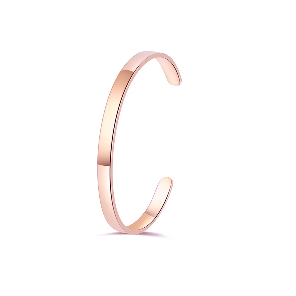 Custom Engraved Bangle Bracelet - Image 3
