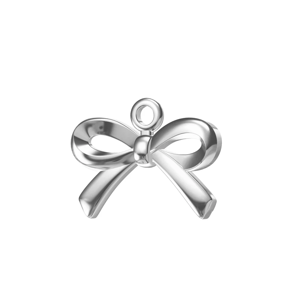 Permanent Bracelet Bow Charm - Image 2