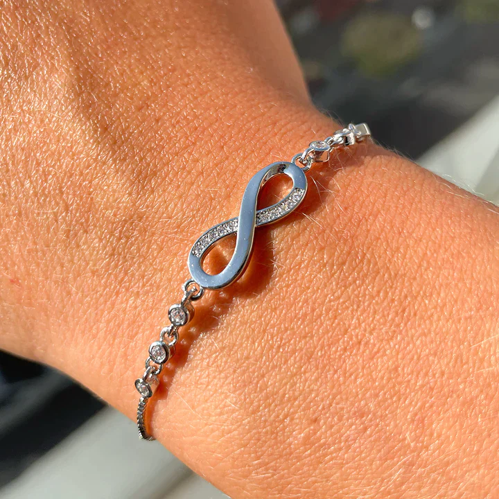 Bracelet en argent sterling Amour éternel - Image 2