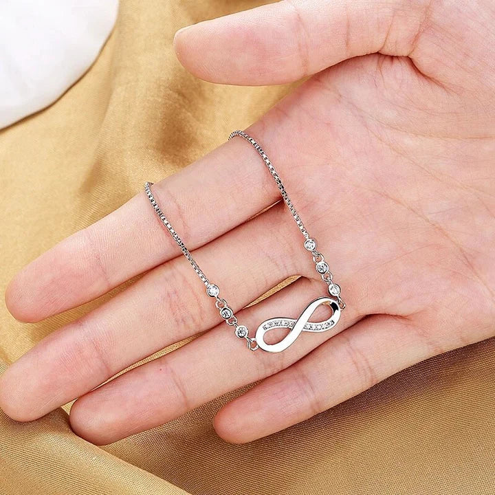Bracelet en argent sterling Amour éternel - Image 3
