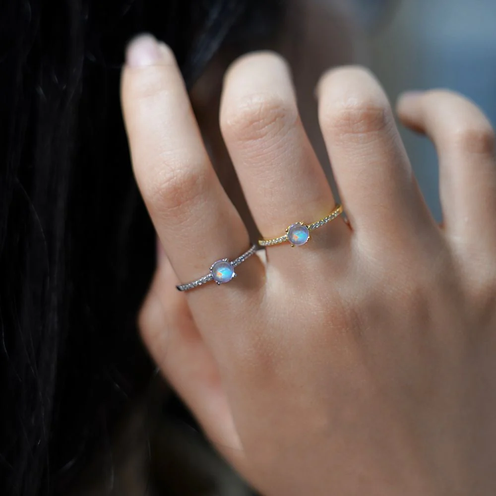 Celeste Moonstone Ring - Image 3