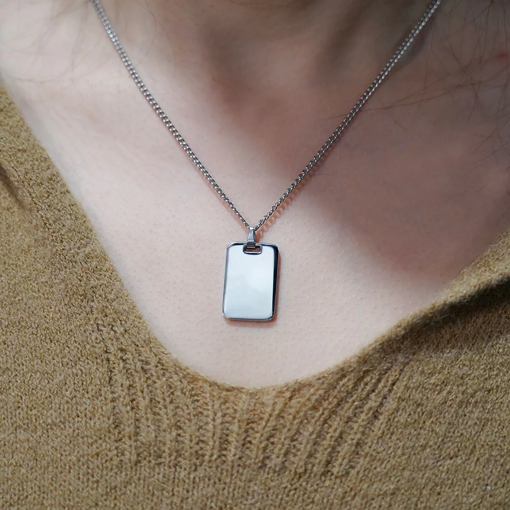 Custom Handwriting Pendant Necklace - Image 11