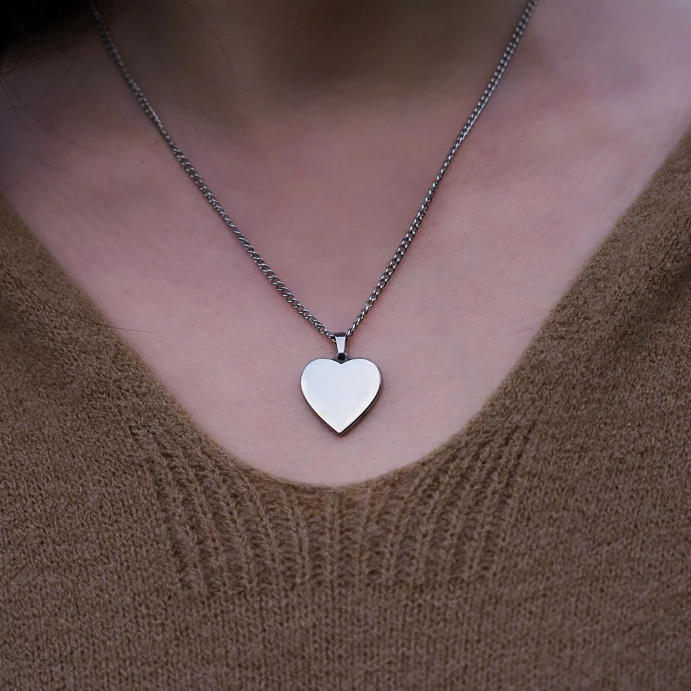 Custom Handwriting Pendant Necklace - Image 13