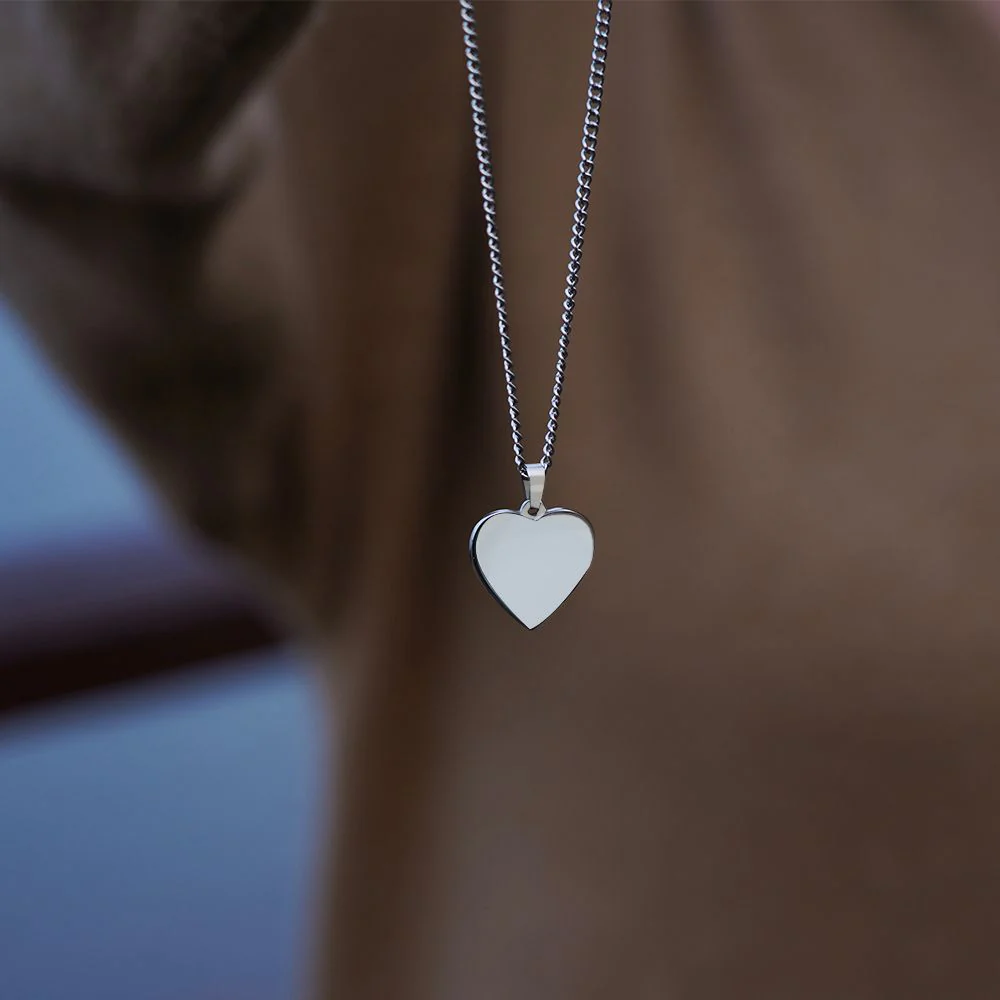 Custom Handwriting Pendant Necklace - Image 14