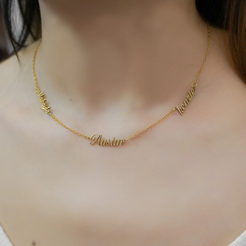 Custom Multi Name Necklace - Image 5