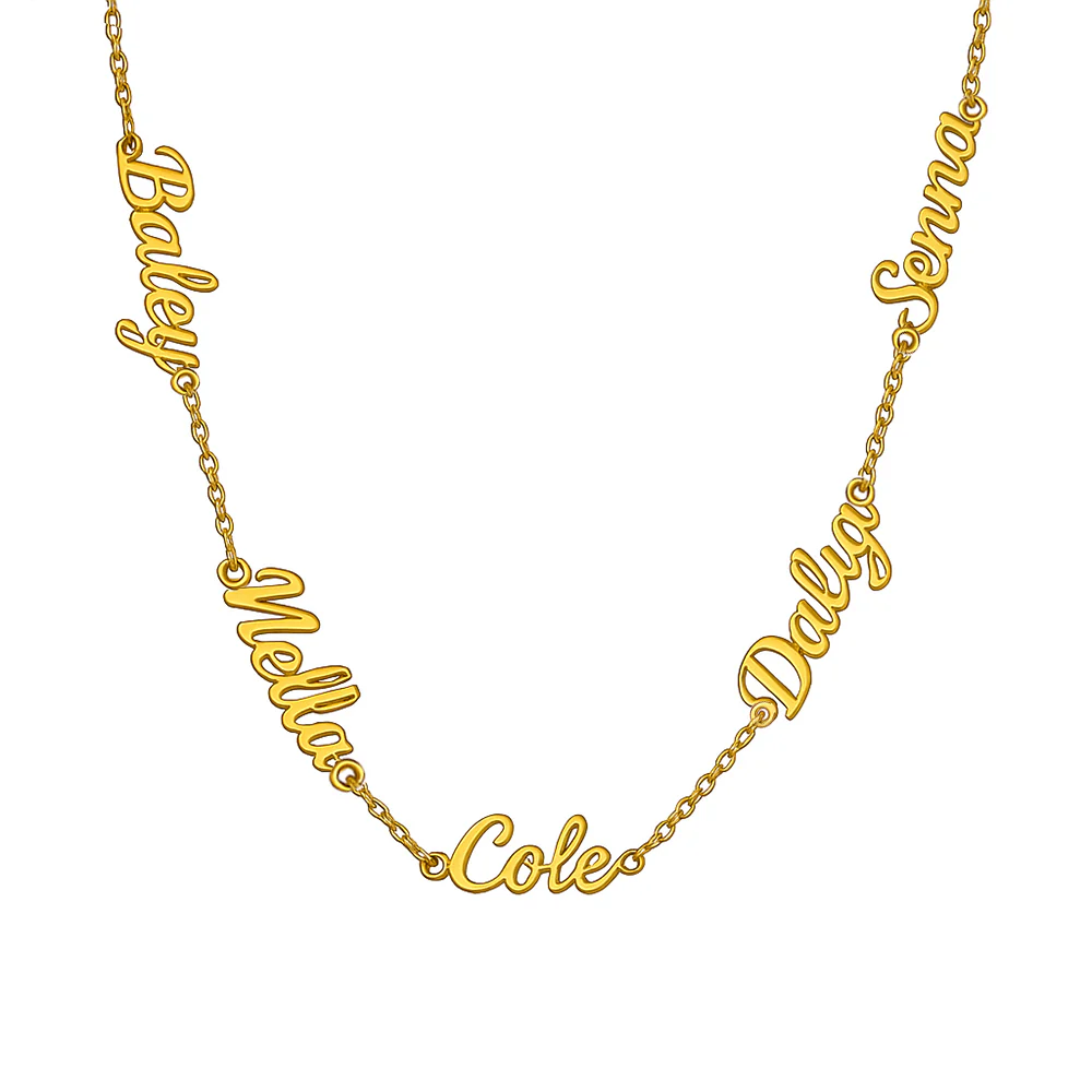 Custom Multi Name Necklace - Image 8