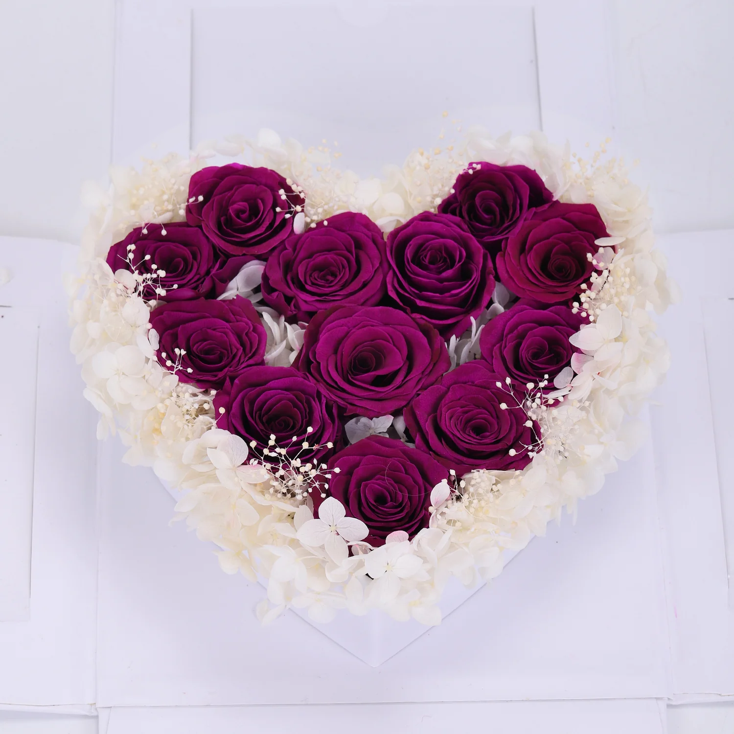 Custom Eternal Rose Bouquet Box - Image 10