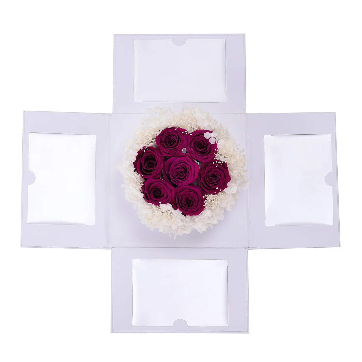 Custom Eternal Rose Bouquet Box - Image 9