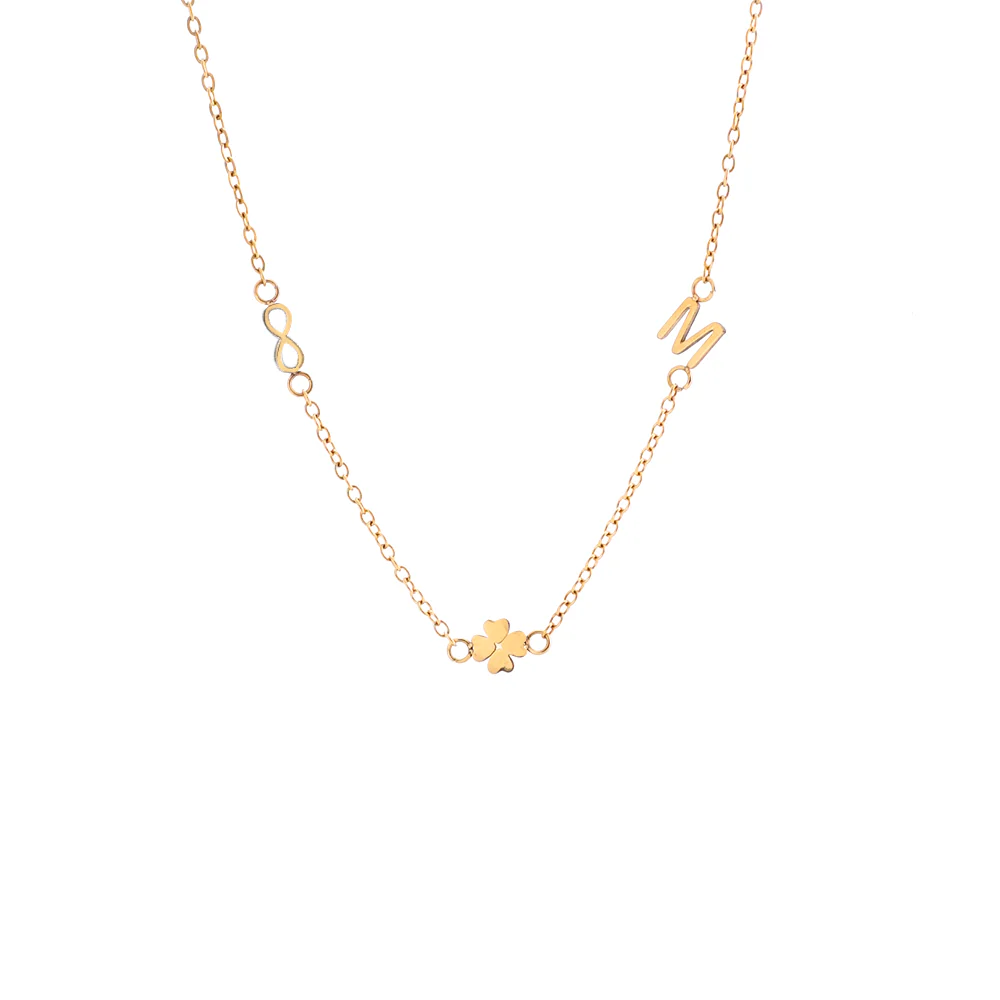 Dainty Trio Pendant Necklace - Image 3