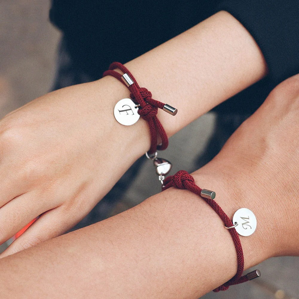 Engraved Love Letter Bracelets - Image 3