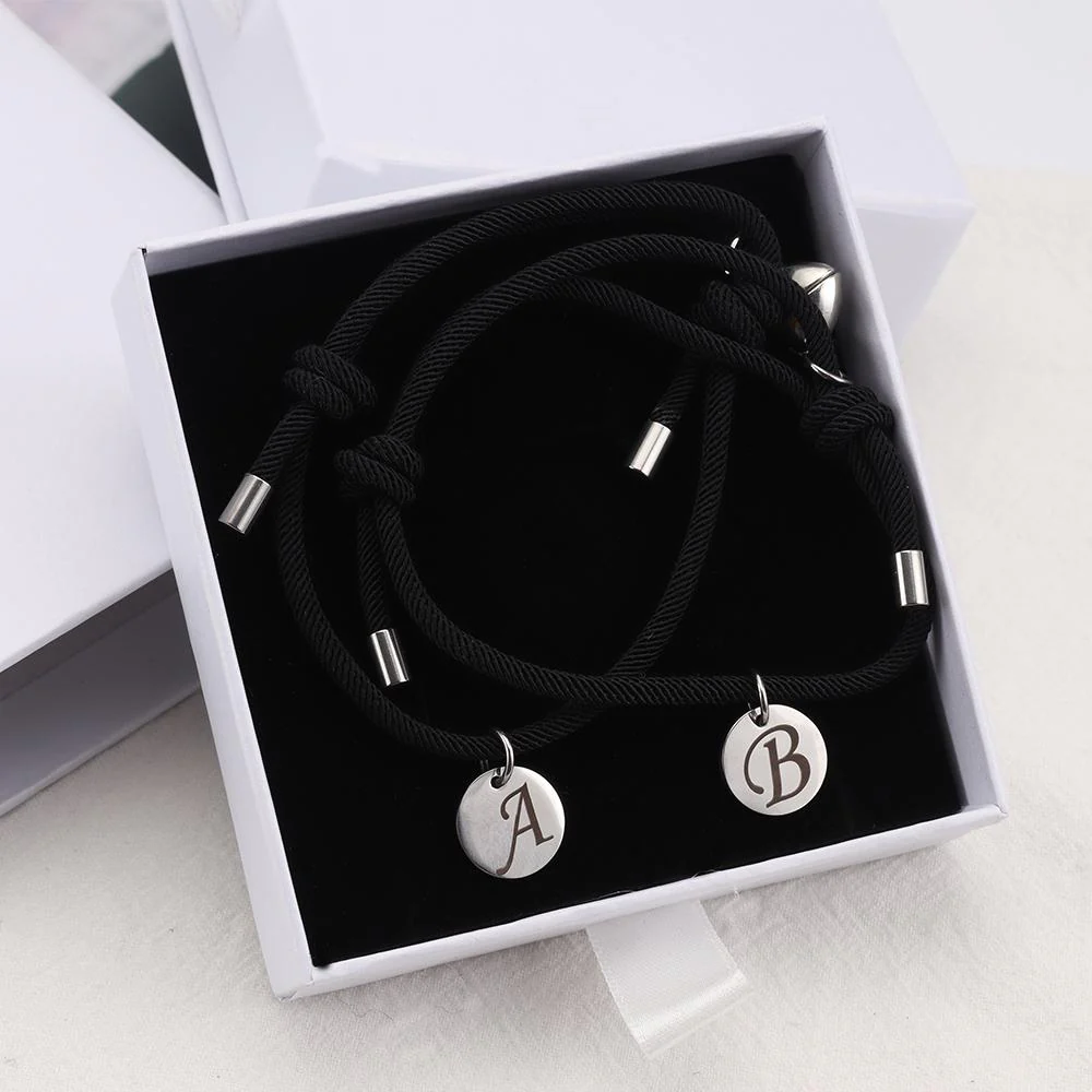 Engraved Love Letter Bracelets - Image 5