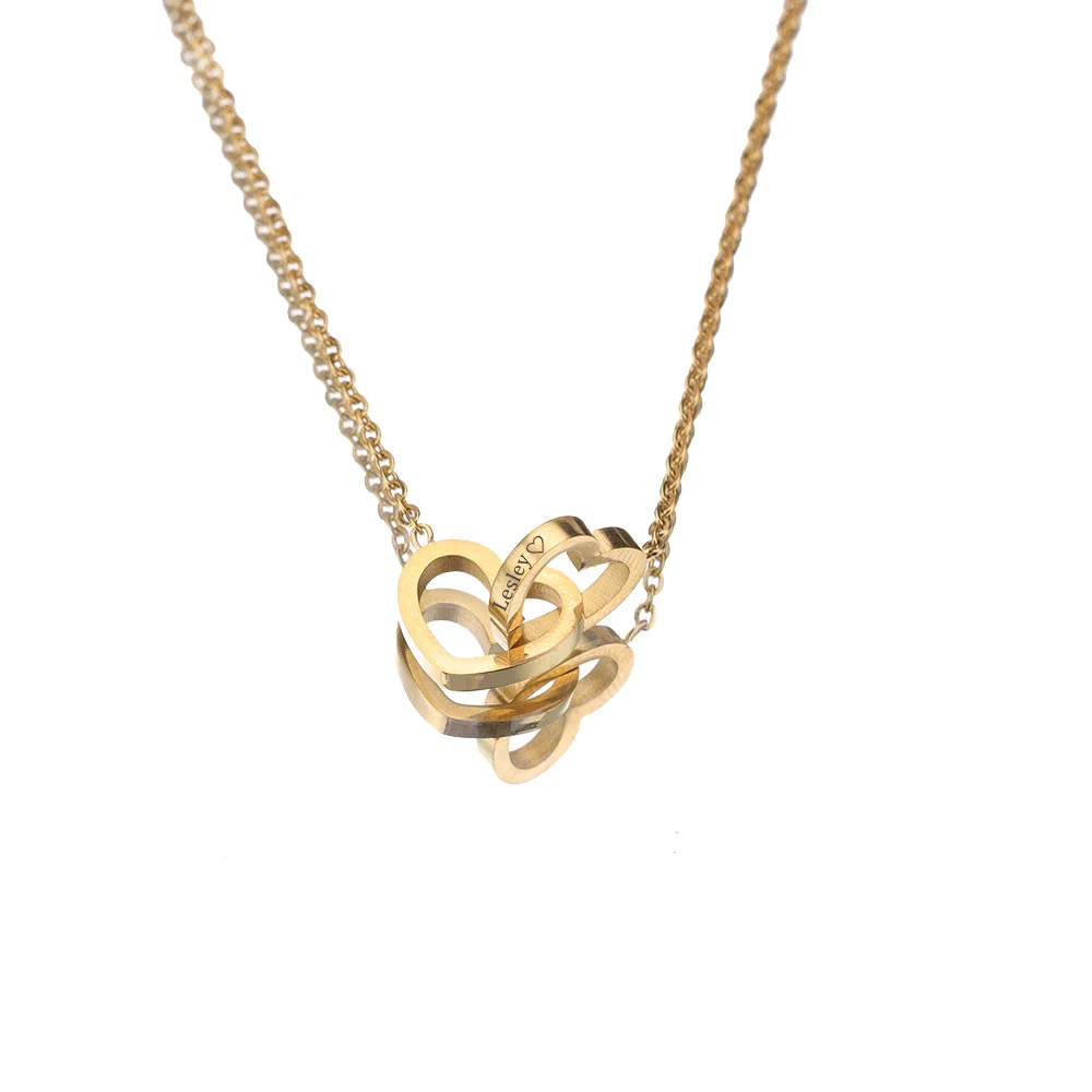 Eternal Rose Round Box - W/ Engraved Necklace & Real Rose - Image 6