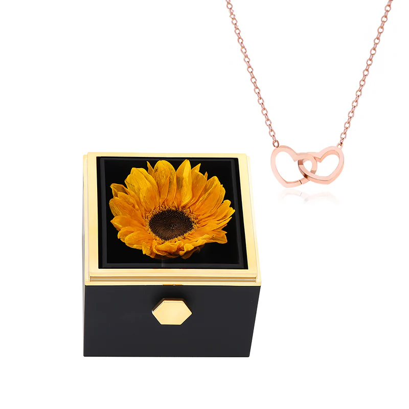 Eternal Sunflower Box - W/ Engraved Necklace - Image 12