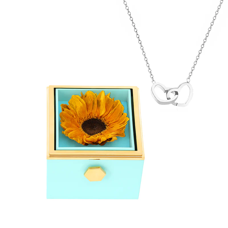 Eternal Sunflower Box - W/ Engraved Necklace - Image 13
