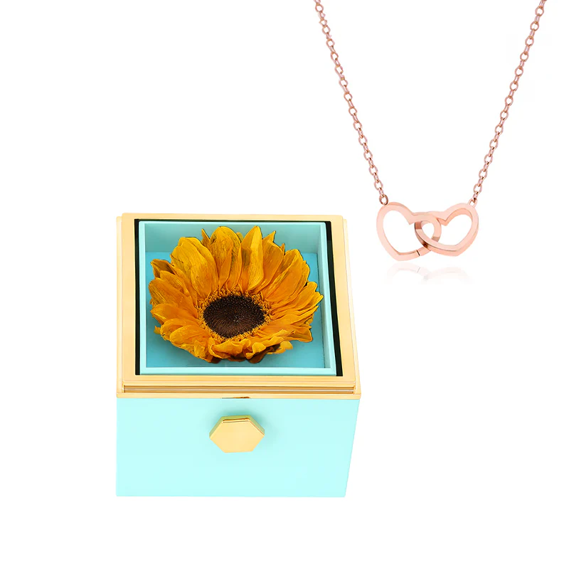 Eternal Sunflower Box - W/ Engraved Necklace - Image 14