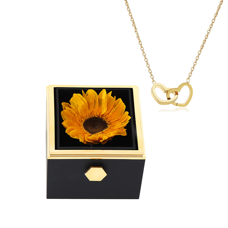 Eternal Sunflower Box - W/ Engraved Necklace - Image 3