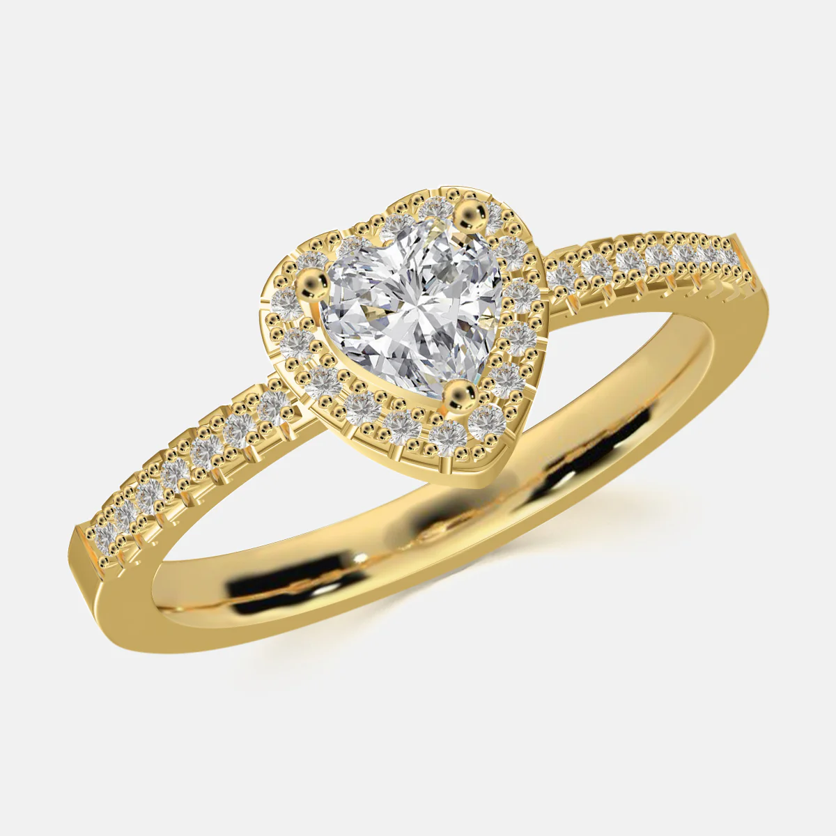 Glistening Heart Promise Ring - Image 6
