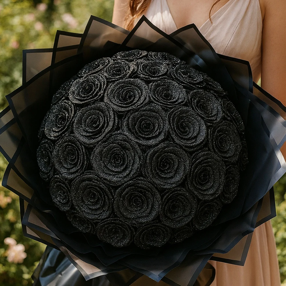 Glitter Rose Bouquet - Image 16