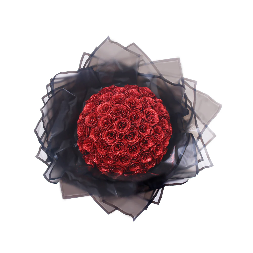 Glitter Rose Bouquet - Image 3