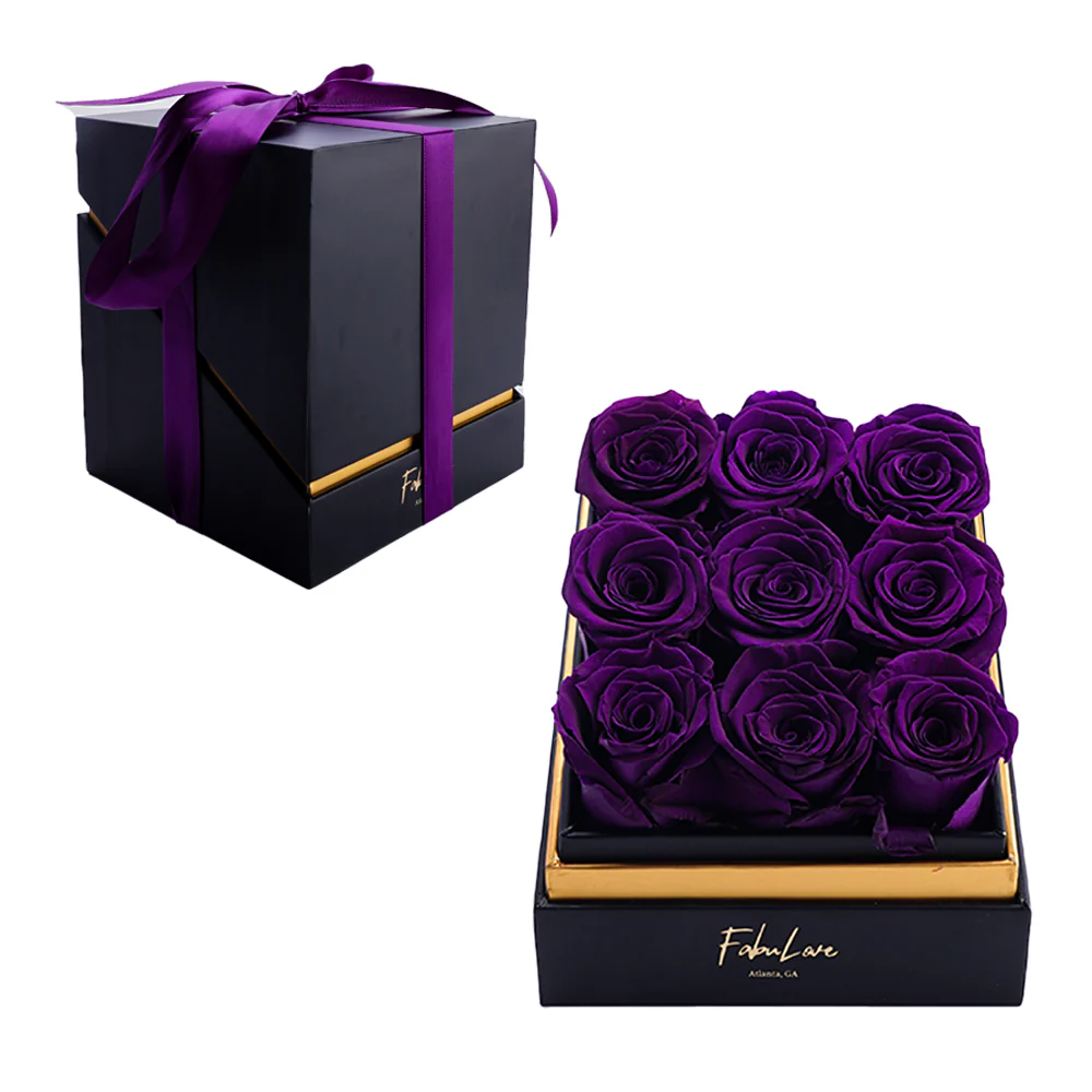 Grand Eternal Rose Present Bouquet - Image 5