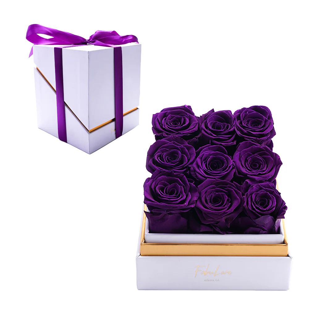 Grand Eternal Rose Present Bouquet - Image 6