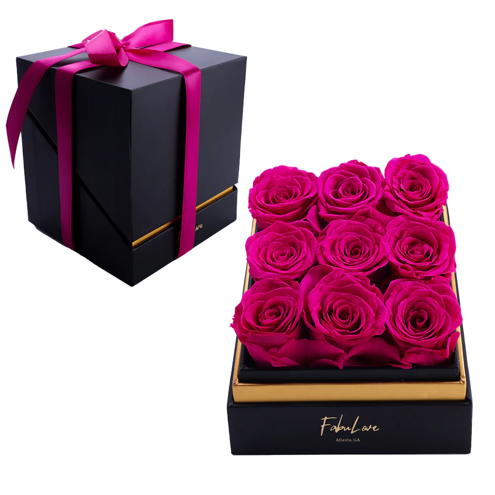 Grand Eternal Rose Present Bouquet - Image 7