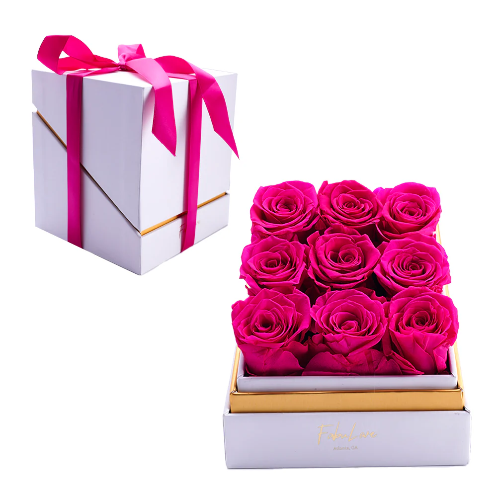 Grand Eternal Rose Present Bouquet - Image 8