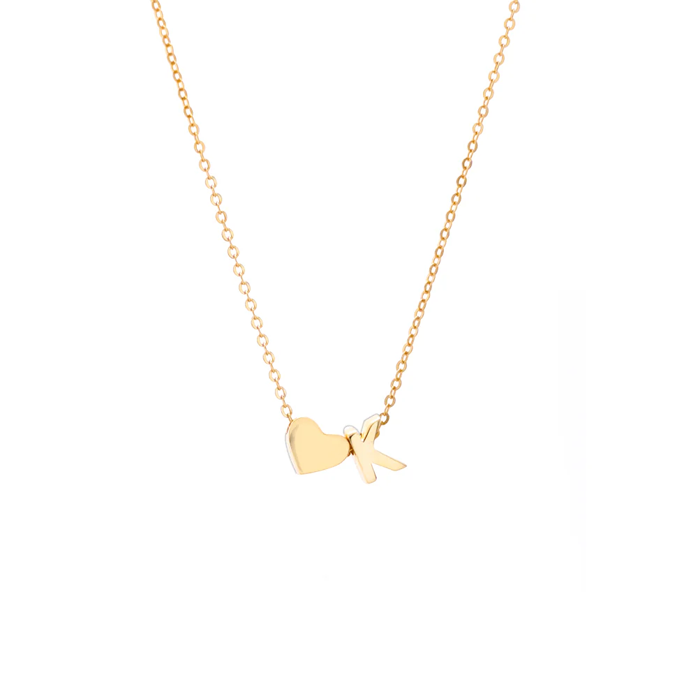 Initial Pendant Necklace - Image 11