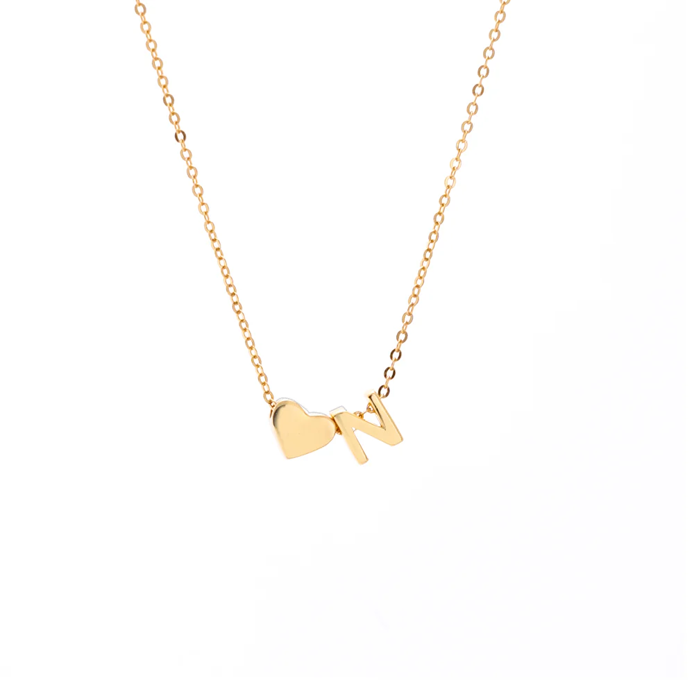 Initial Pendant Necklace - Image 14