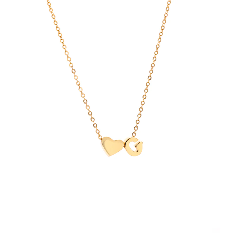 Initial Pendant Necklace - Image 7