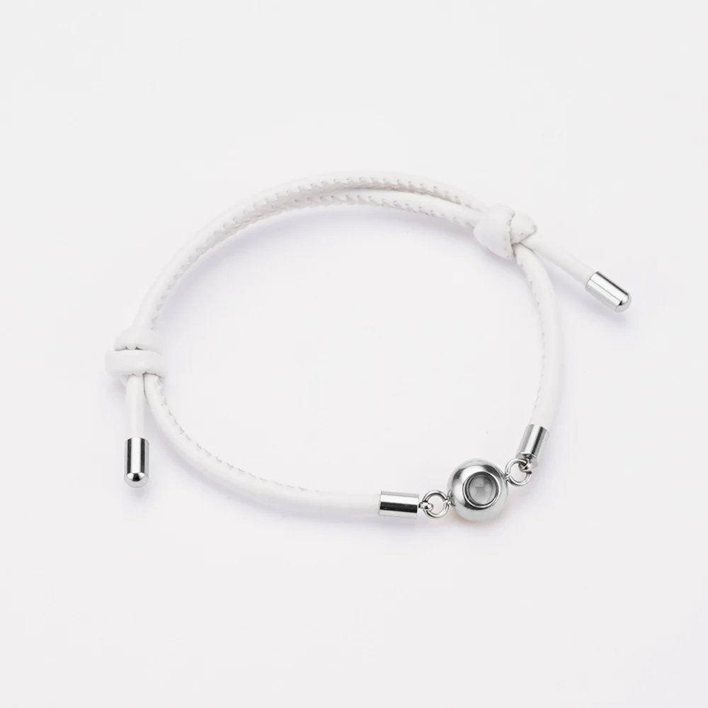Leather Projection Bracelet (With Gift Box) - Image 6