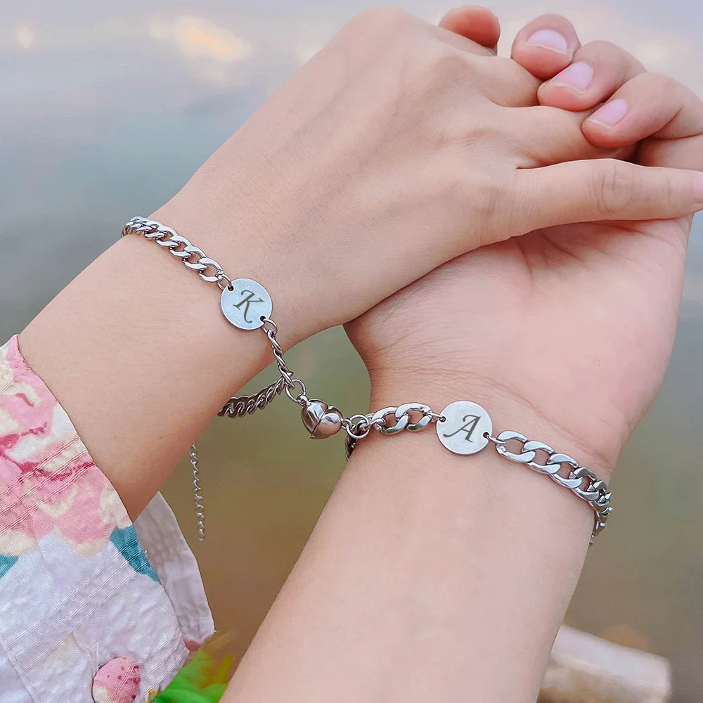 Magnetic Love Letter Bracelet Set - Image 3