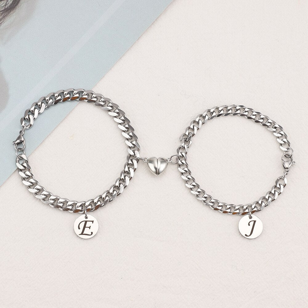 Magnetic Love Letter Bracelet Set - Image 4