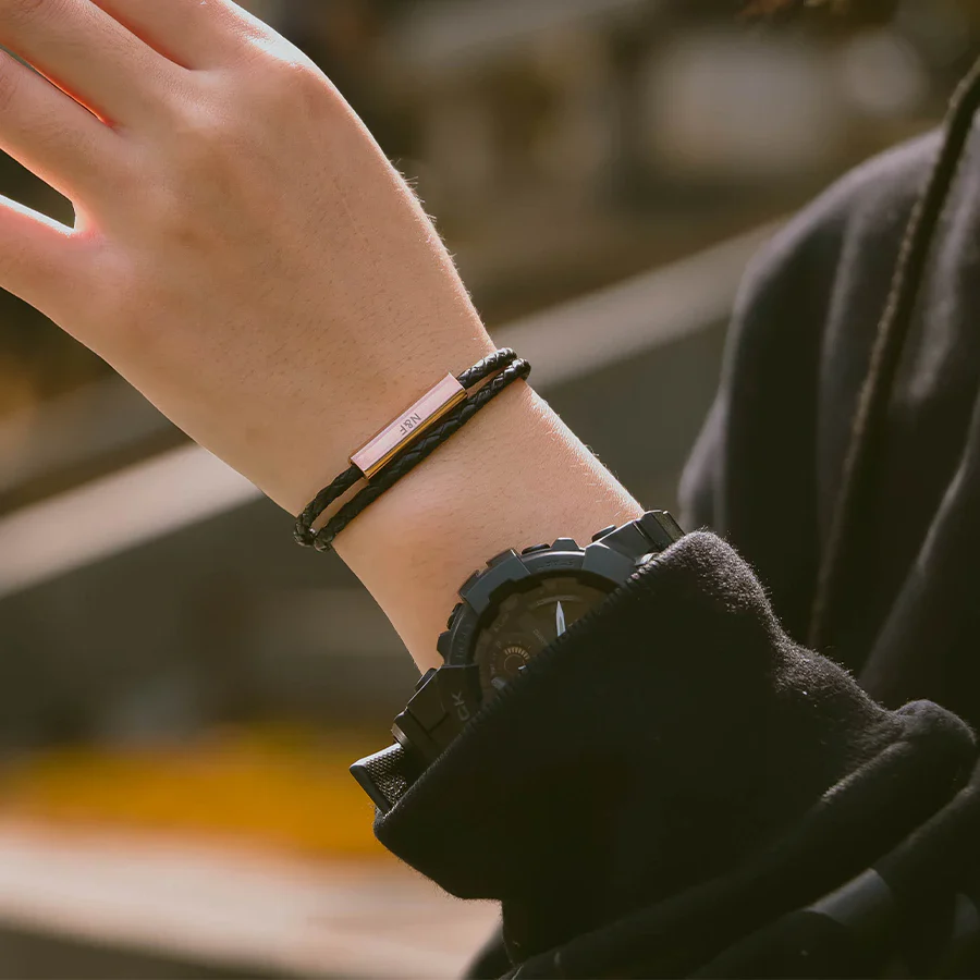Magnetic Hand Woven Bracelet Set - Image 3