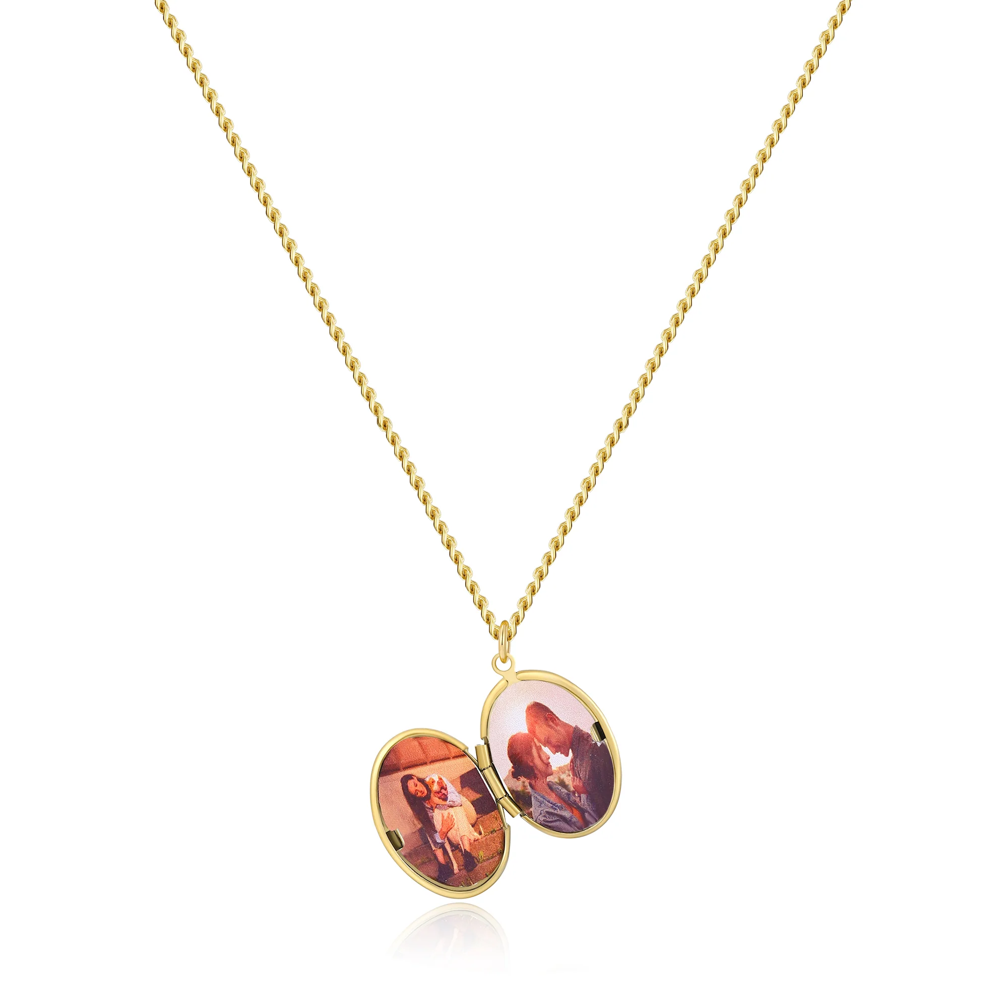 Name Initial Pendant Locket - Image 5