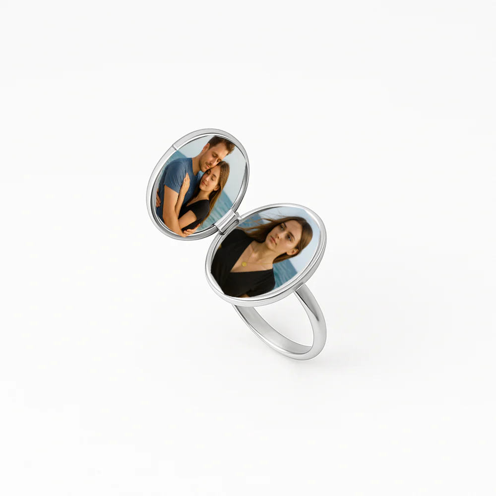 Oval Locket Ring - Image 6