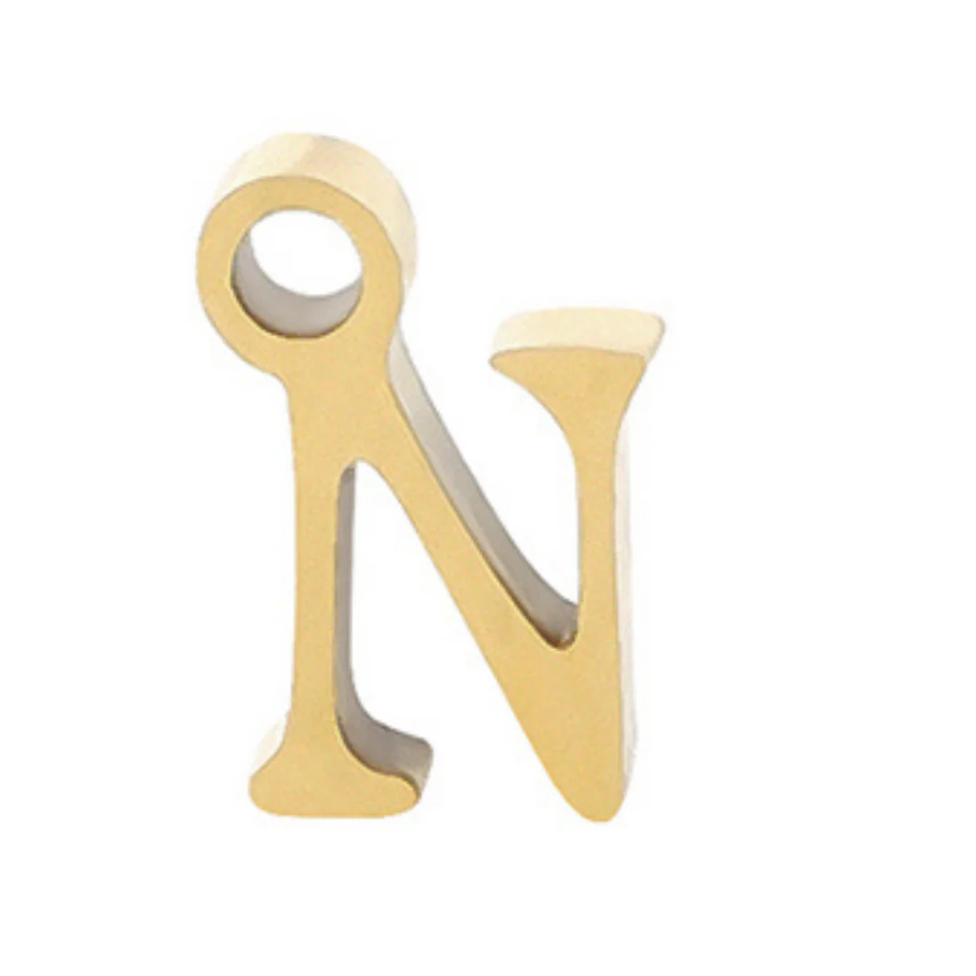 Permanent Bracelet Letter Charm #2 - Image 14