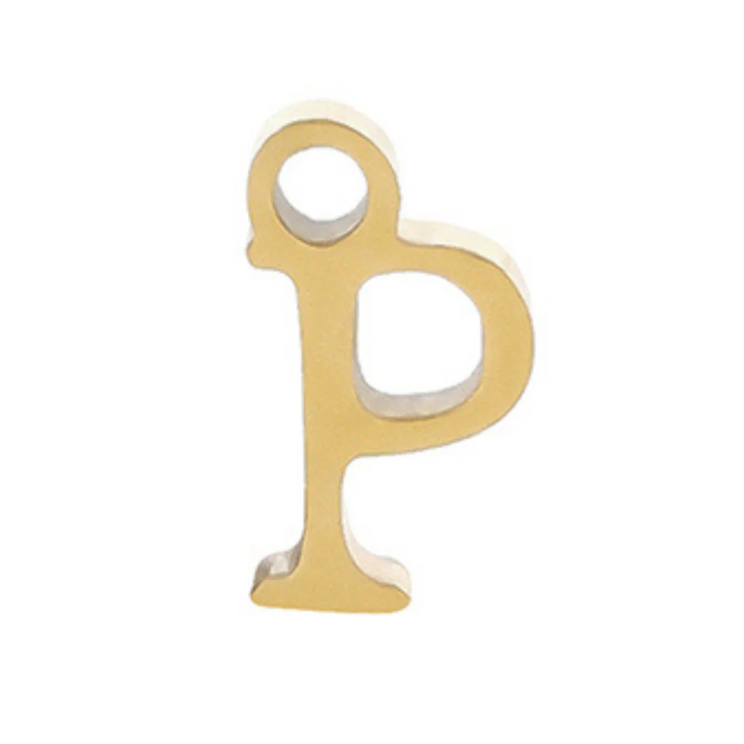 Permanent Bracelet Letter Charm #2 - Image 16