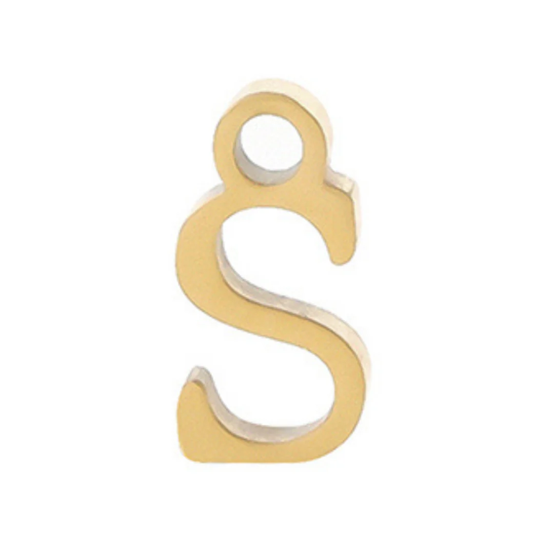 Permanent Bracelet Letter Charm #2 - Image 17