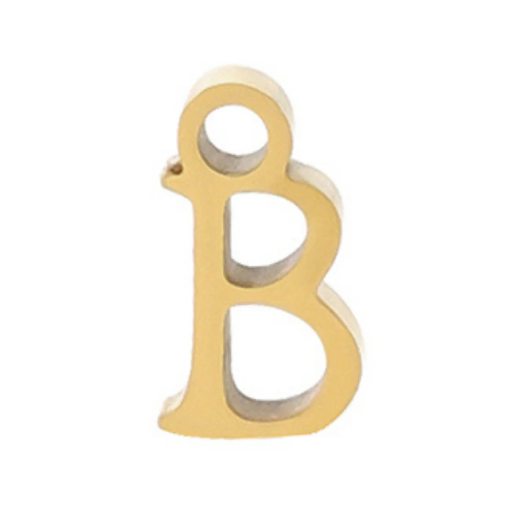 Permanent Bracelet Letter Charm #2 - Image 2