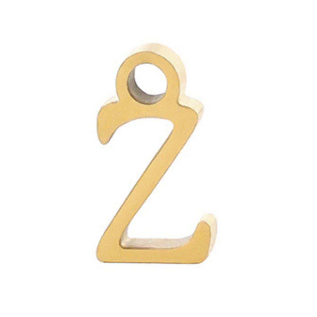 Permanent Bracelet Letter Charm #2 - Image 26