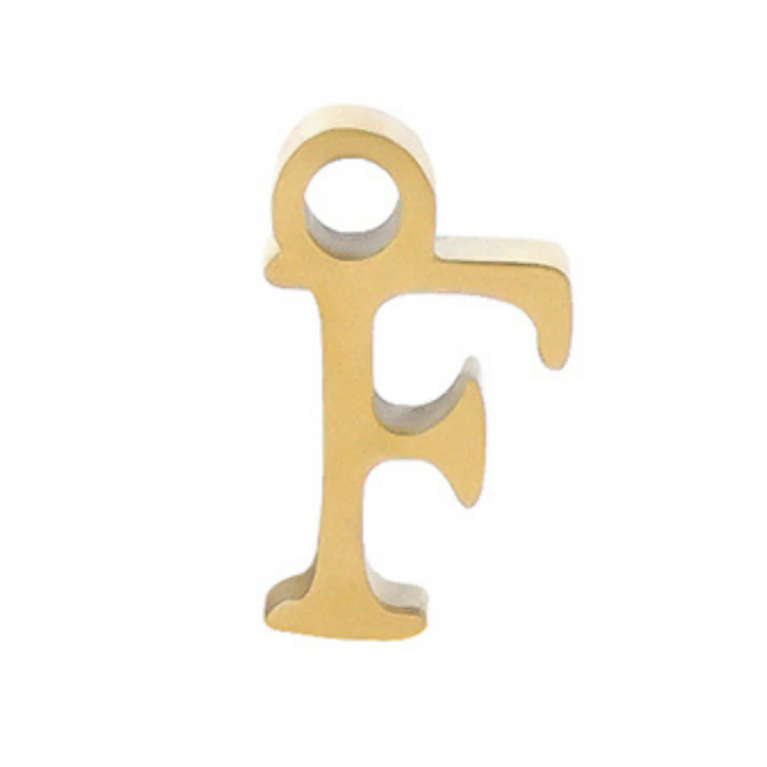 Permanent Bracelet Letter Charm #2 - Image 6