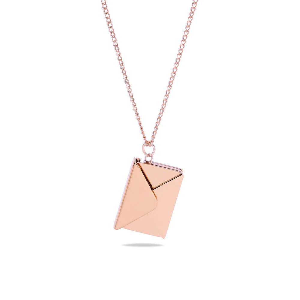 Personalized Love Letter Necklace - Image 3