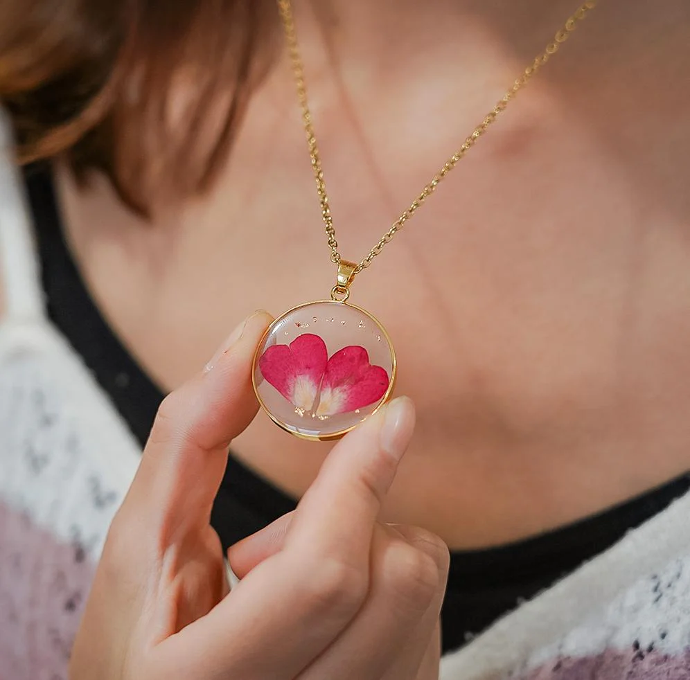 Birth Month Flower Necklace - Image 13