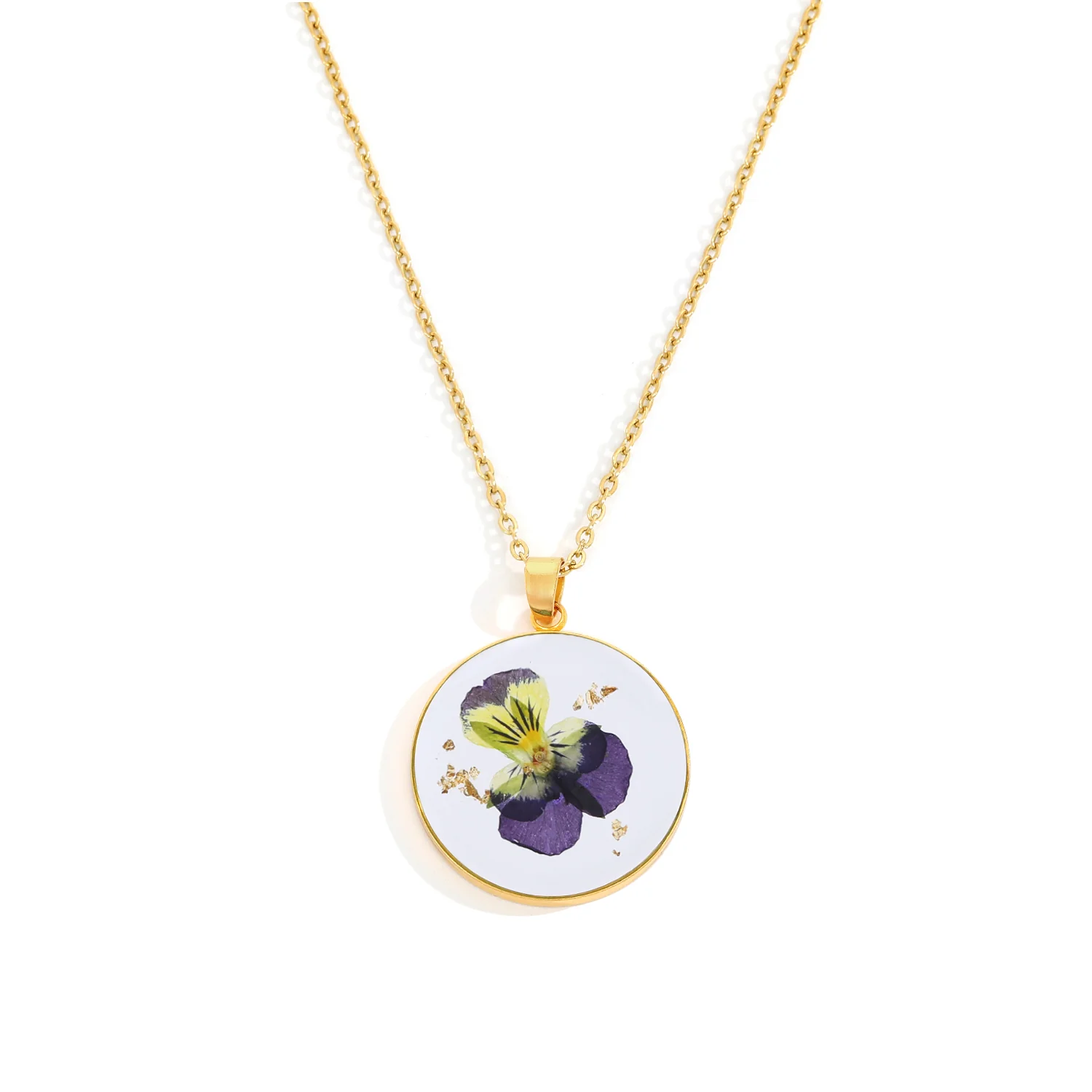 Birth Month Flower Necklace - Image 2