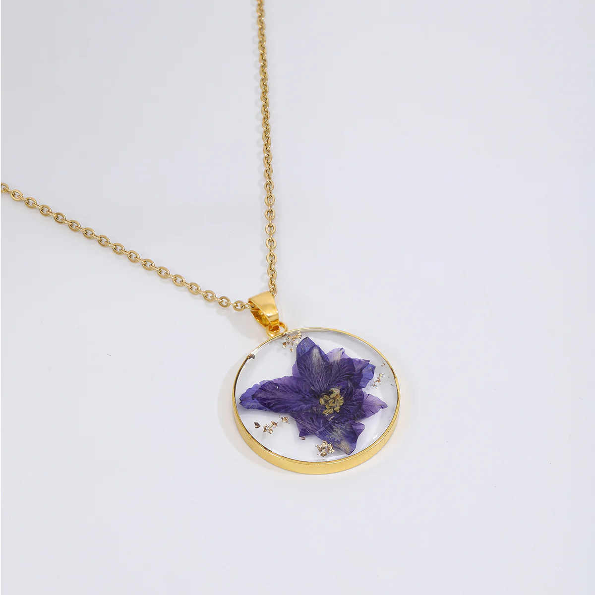 Birth Month Flower Necklace - Image 21