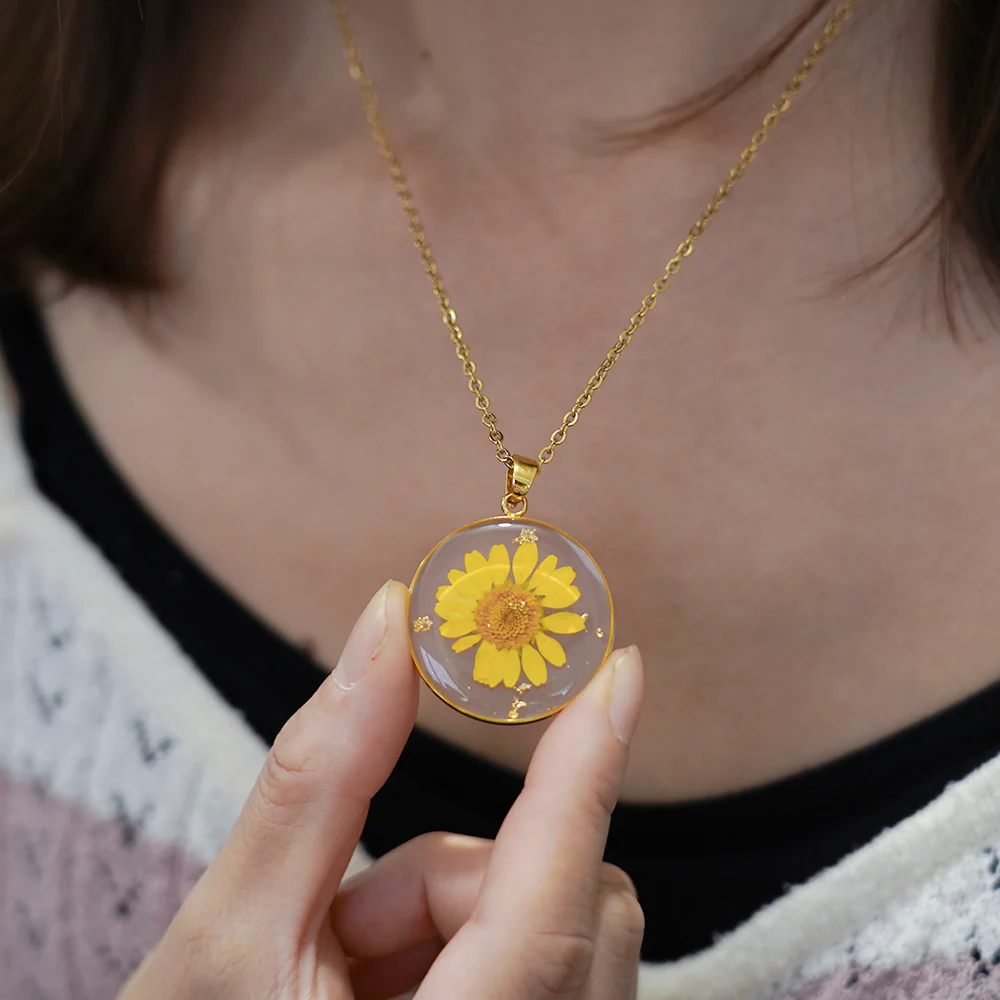 Birth Month Flower Necklace - Image 26