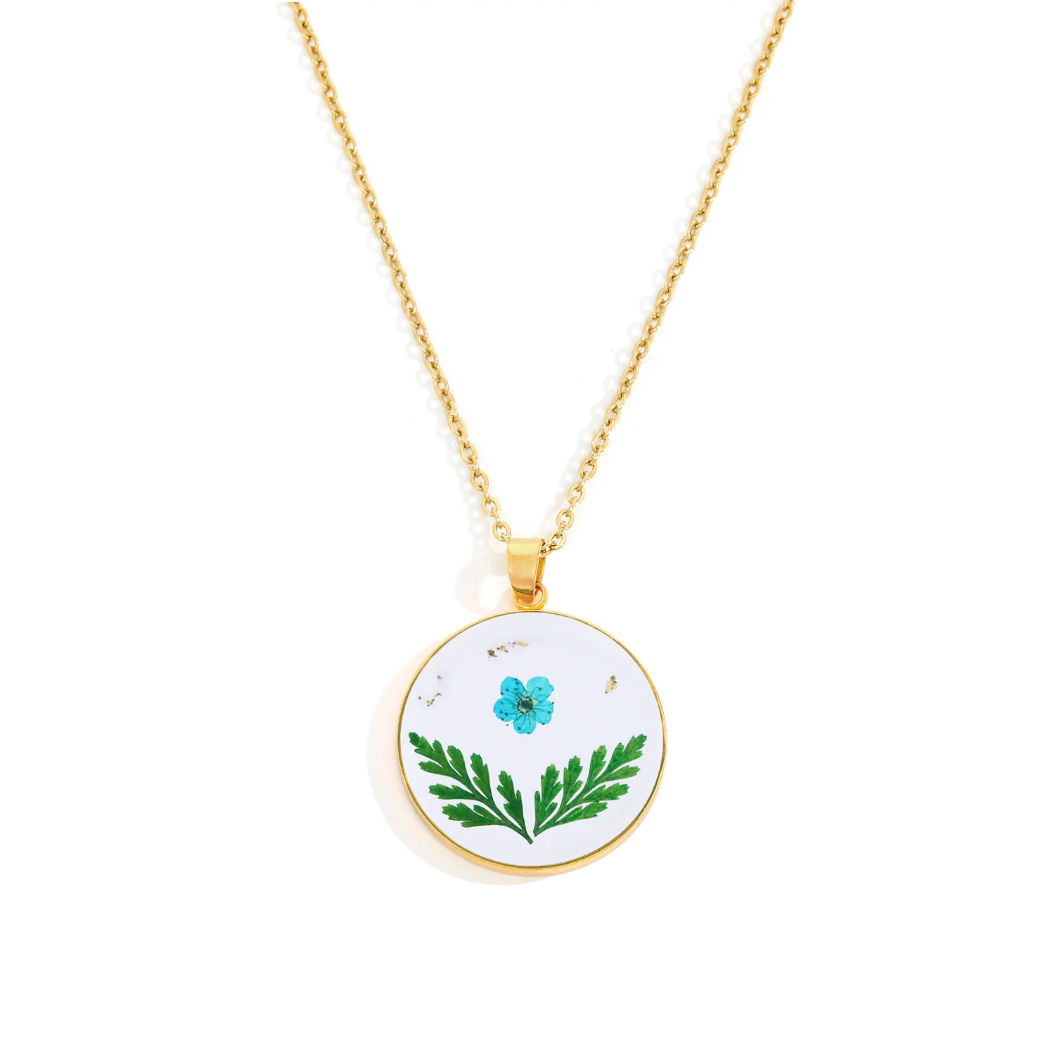 Birth Month Flower Necklace - Image 3
