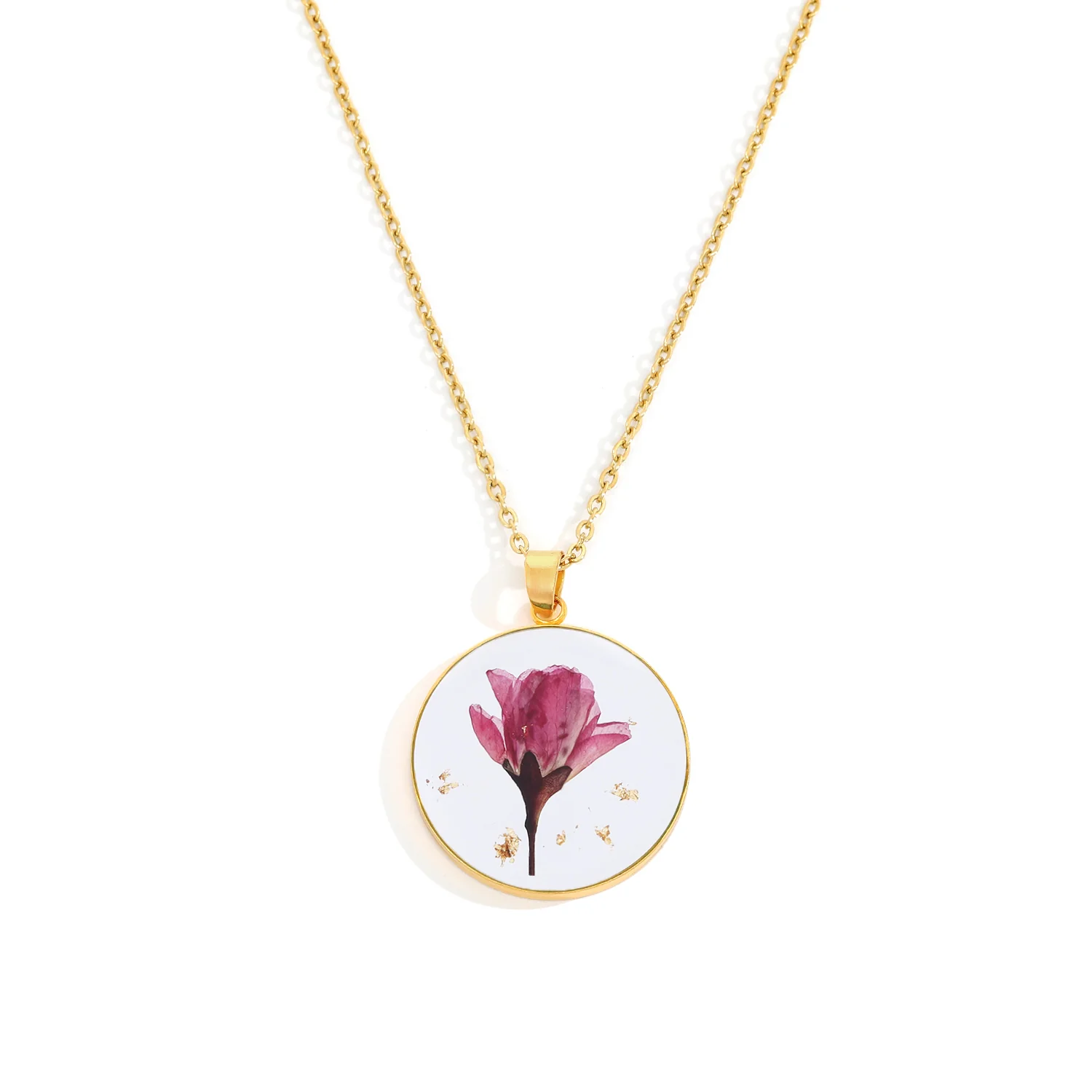 Birth Month Flower Necklace - Image 7